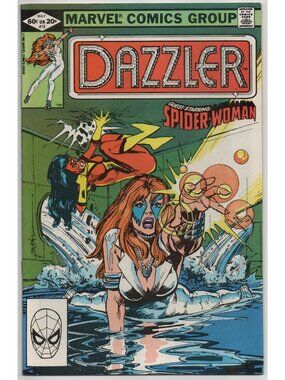Dazzler 15 Marvel Comics 1982 FN/VF 7.0 Spider-Woman Bronze Age